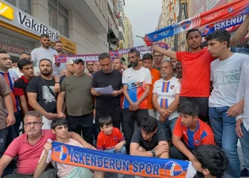 Büyük İskenderunspor Taraftarlarından Basın Açıklaması
